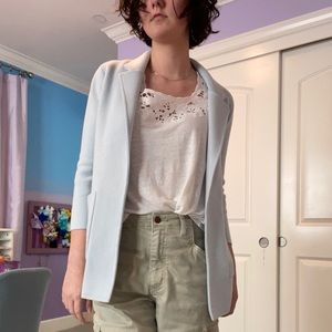 J. Crew Blazer Light Blue